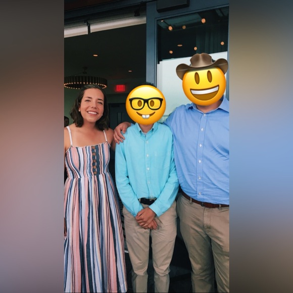 free people striped maxi dress - Picture 7 of 7